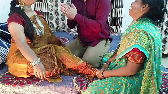 Stepmom Threesome, Real Desi Village, Malkin, Mom Anal, Indian Busty, Group