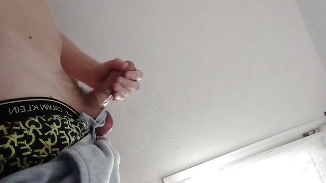 Lonely guy jerking off at home  #14