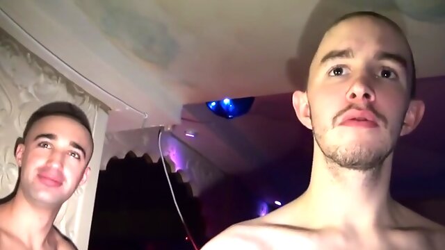 Gagged amateur stud enjoys anal sex by the pool with his hairy boyfriend