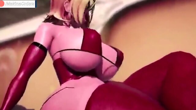 Hermaphrodite, Cartoon, Orgasm, Squirt, Anime, 3D