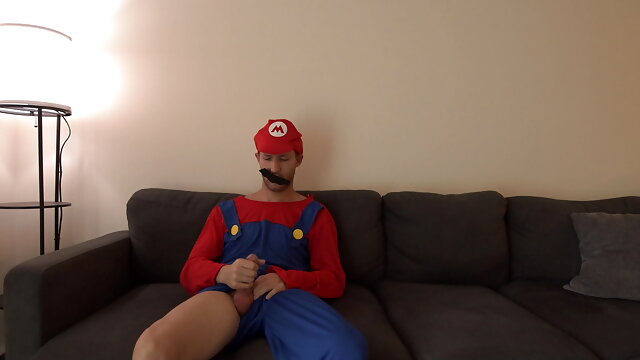 Mario Showing Huge Cock POV