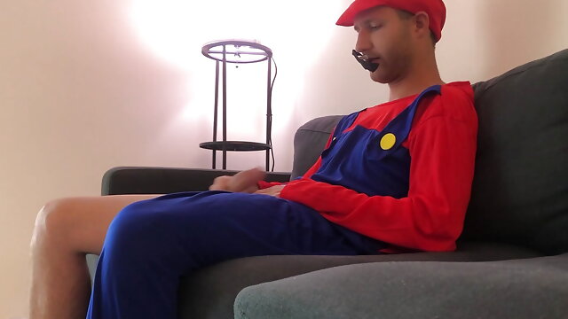 Mario Grabs Huge Cock POV