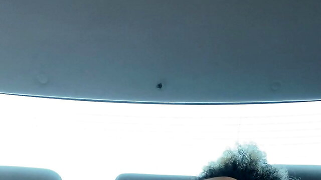 Ebony In Car