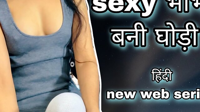 Indian Big Tight Boobs Wali Bhabhi Ko Ghodi Bna Kr Diya Maja Full HD Hindi Desi Porn Sex  web Series  With  SLIMGIRL 