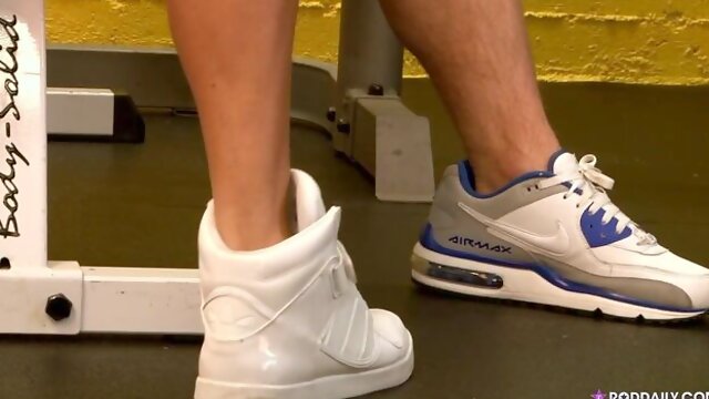 Rod Daily and James Huntsman pump iron and get freaky