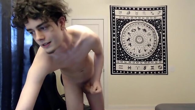[teen][006] Huge Cock Teen Strokes And Shoots Cum