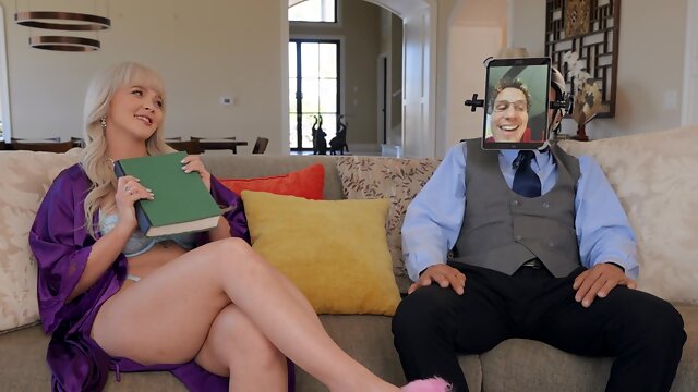 Blonde Kay Carter enjoys while her juicy cunt is being licked