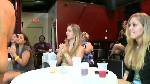 Lascivious babes must ride and suck strippers wild dicks