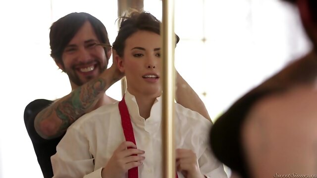 Hot babe Casey Calvert amazing sex video