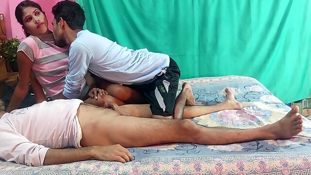 Skinny Deshi Slut Fucked By Cocks A Girl And Two Guys Threesome Fuck