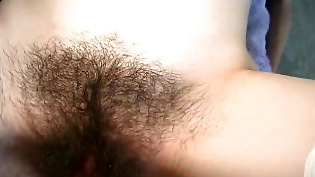 Teen with hairy pussy likes to be guided how to fuck well
