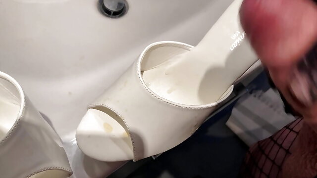 Cum on White Mules 3