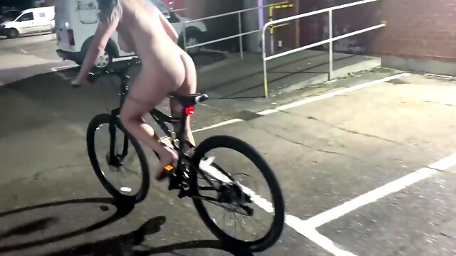 Behind The Scenes Footage Of Street Girl Steals A Bike But Has To Ride It Back