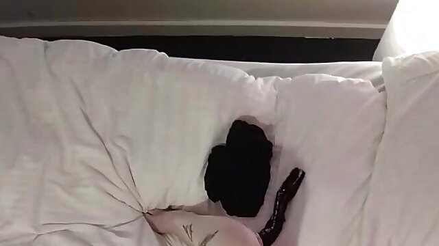 German mature big natural tits Mom with tattoos waiting stepsons big cock in bed