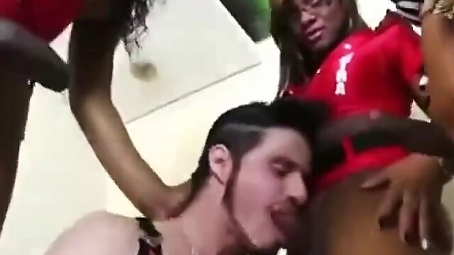 Ebony Fuck White Guy