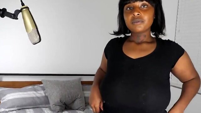 Behind The Scenes Fuck, Bbw Handjob Stockings, Tease, Ebony