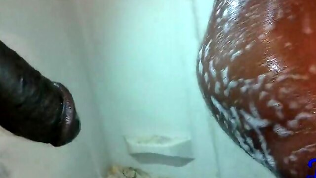 Badezimmer, Dusche, Dick