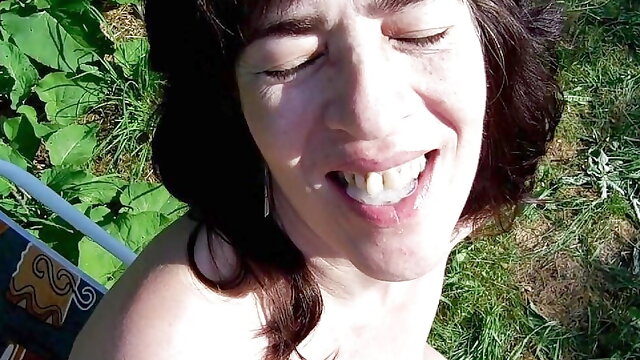 Naturell, Outdoor, Cum In Mouth