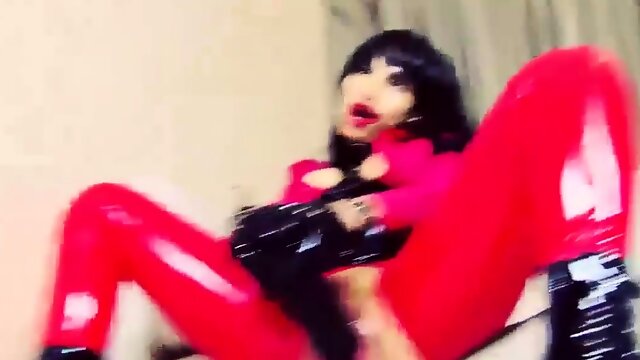 Fucking Her Monster Hole With Giant Toys