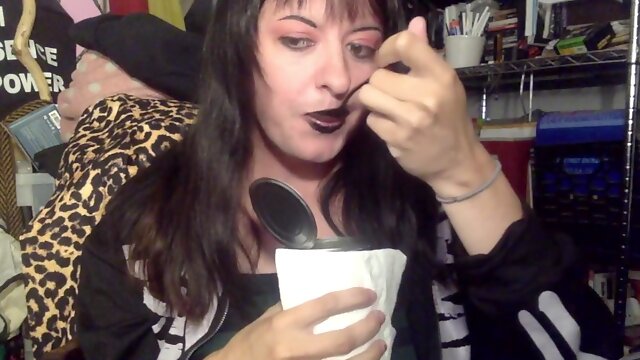 Trans Girl Eats Beans On Webcam Show