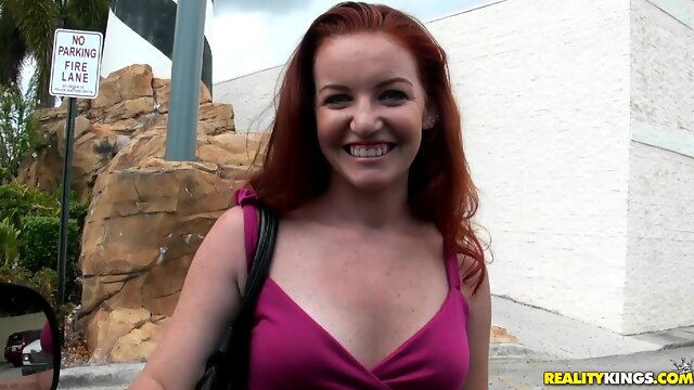 Redhead amateur vixen hot POV porn