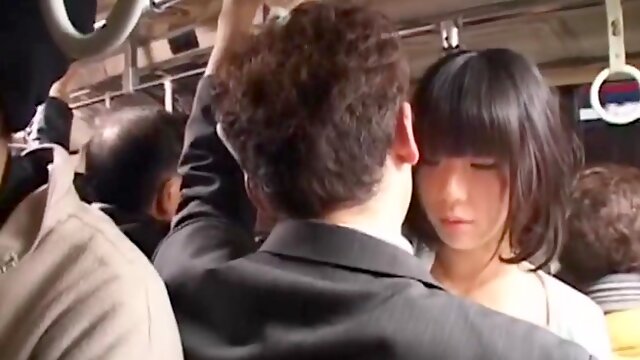 KD2303-I Was Molested When I Approached An Office Lady Who Didnt Have A Lover On A Crowded Train