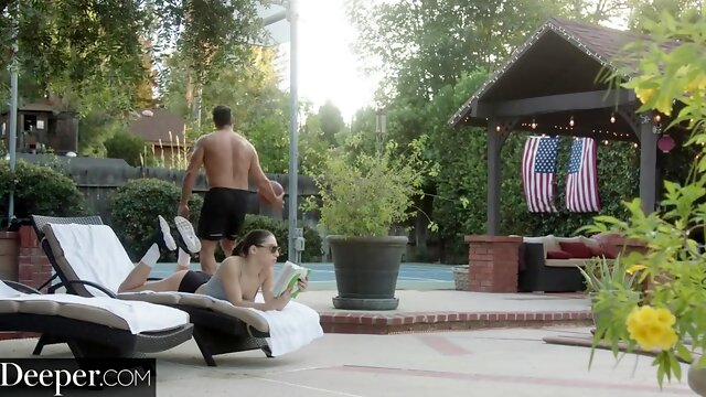 Hot Babe Abella Danger Gets Insatiable on Court Action