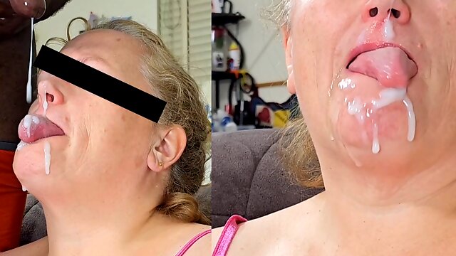 Cum On Asshole, Granny Creampie, Cover My Face, Granny Blowjob Compilation