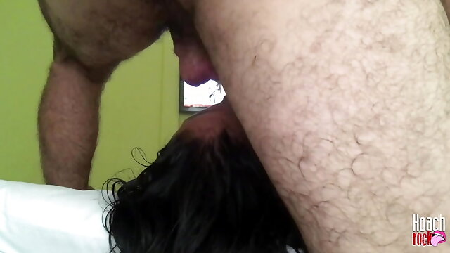 Clean my hairy asshole, taste the sweet flavor of my asshole, facesitting and rimjob