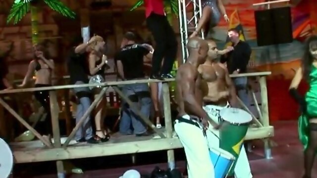 A group of lewd cuties are delighted to ride some hung males