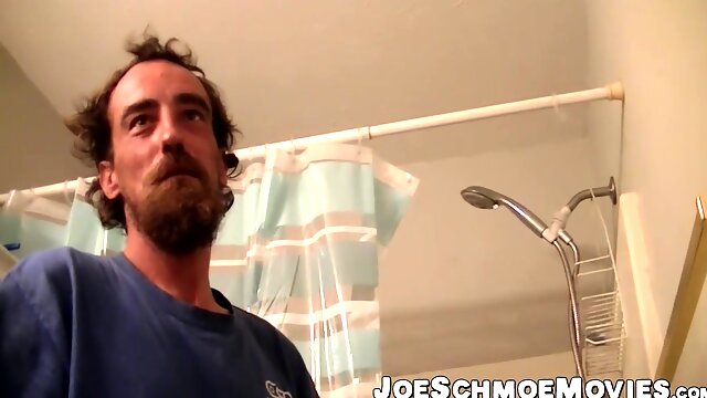 Sexy straight dude Eric bangs with mature twink Joe