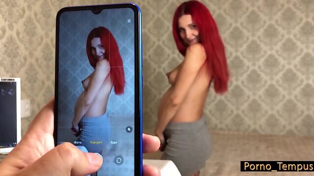 Pregnant Red-hair Wife Turns Out To Be a Real Slut Acting In Porn And Cheating On Her Husband