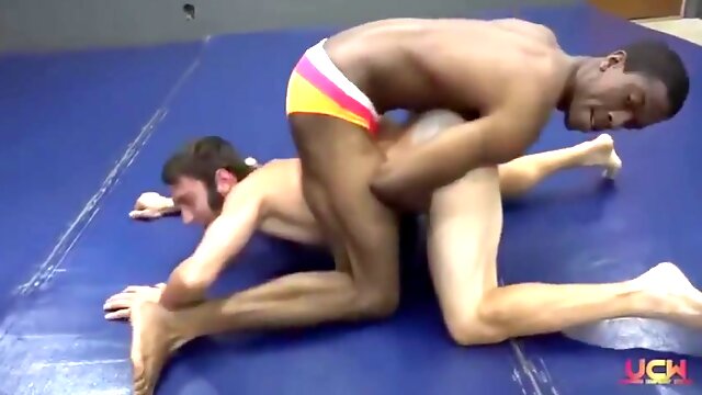 Astonishing Sex Clip Homosexual Wrestling Unique