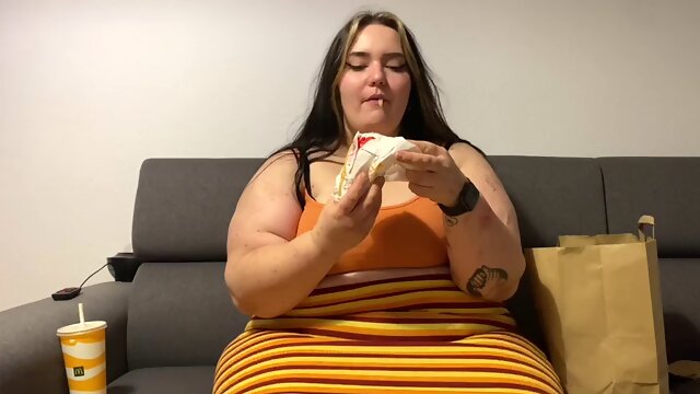 Bbw mcdonalds stuffing