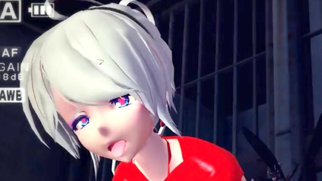 MMDSunrise Haku makes a porn movie
