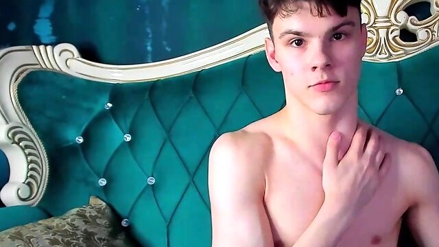 Naked Skinny Teen masturbating Part 2 doing a Cam Show