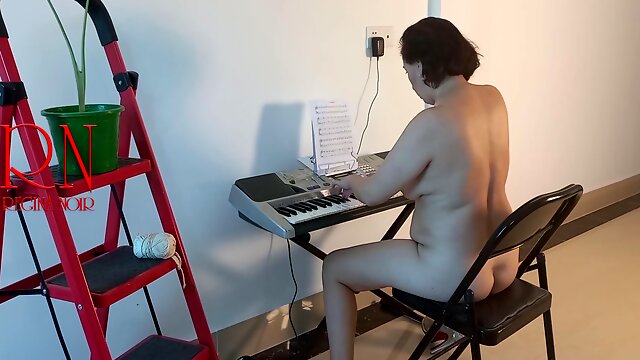 My Daily Life In My Office. I Am The Hostess And Director Of My Nudist Resort