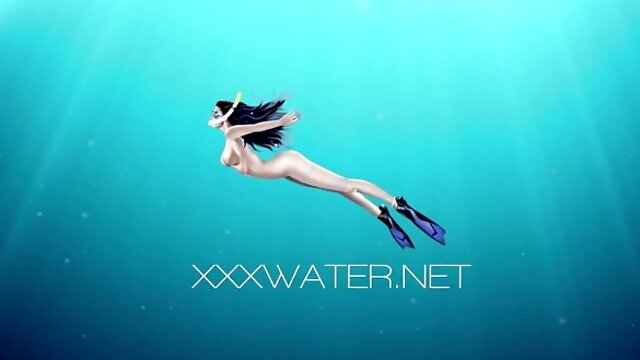 Underwater Show featuring Candys girlfriend xxx