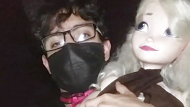 Penetrating and ejaculating inside Elsa.                                                            