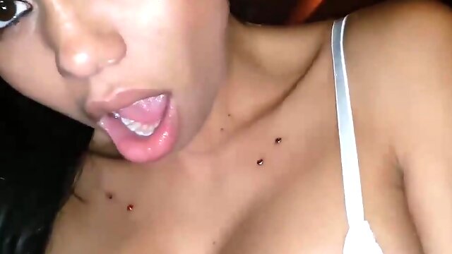 Canela Skin blows and rides big dick in POV