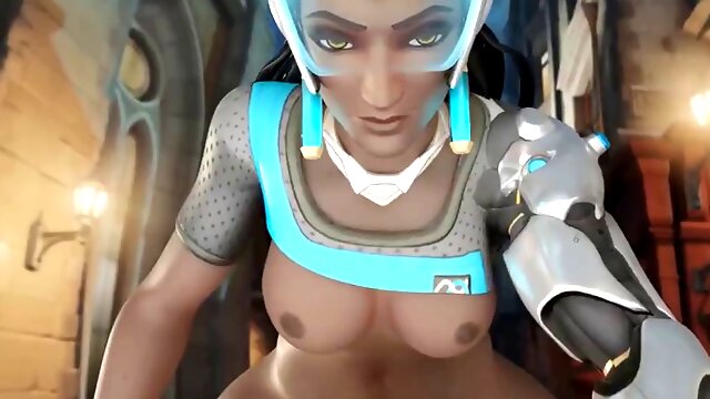 Symmetra rides your cock POV