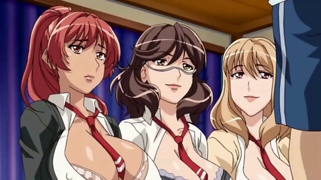 Japanese Group Anal, Lesbian Hentai