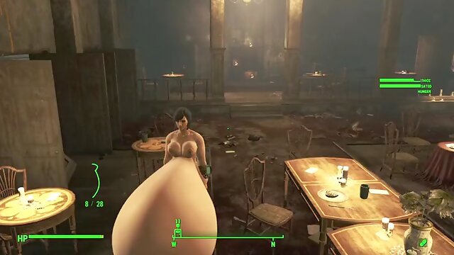 Fallout 4 Vore Femboy turns into a Busty Femboy