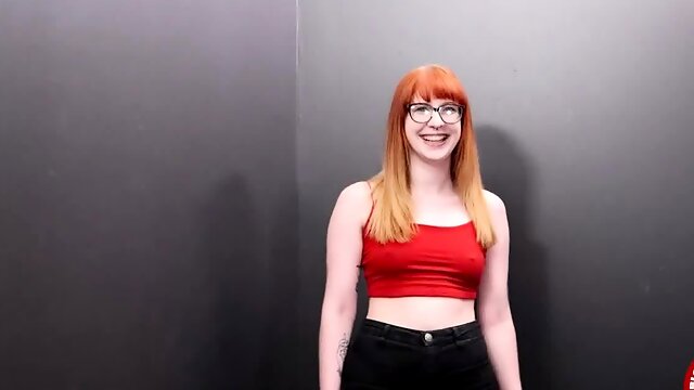 Hannah Grace Curvy Cute #Redhead Ready For Cum #BTS