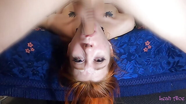 Redhead Cum In Throat