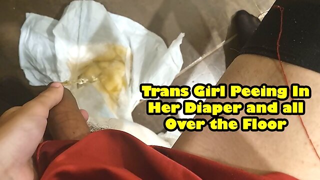 Diaper, Pissing