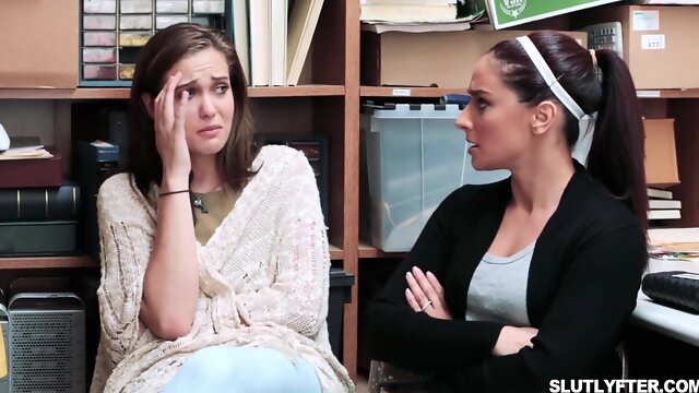 Jill doing something drastic to get away