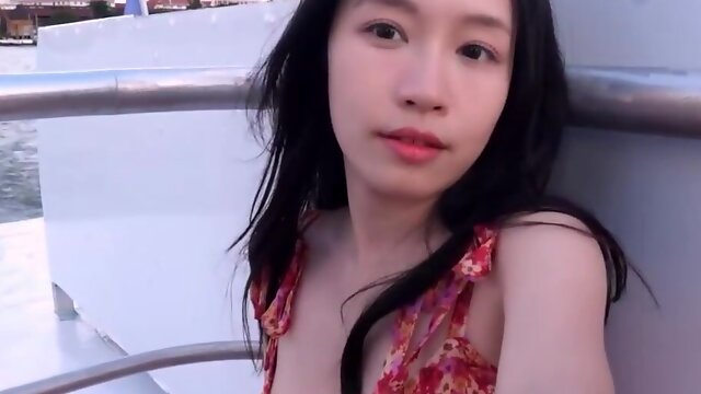 POV Taking Your Asian Girlfriend Out On A Date in Public Ending in Hard Fuck