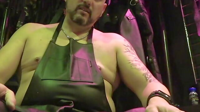 Uncut leather Master solo piss PREVIEW