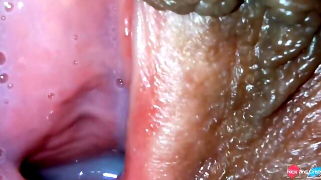 Cum Dripping Out Of My Pussy Very Close Up!